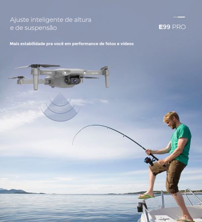 Drone E99 PRO com câmera dupla 4K