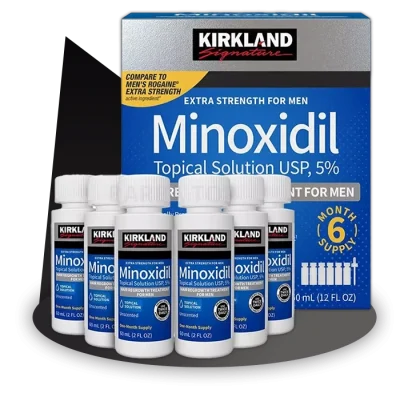 Kirkland Minox Original 5% - 60ml - Barba e Cabelo Forte - Imagem 2