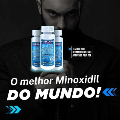 Kirkland Minox Original 5% - 60ml - Barba e Cabelo Forte - Imagem 6