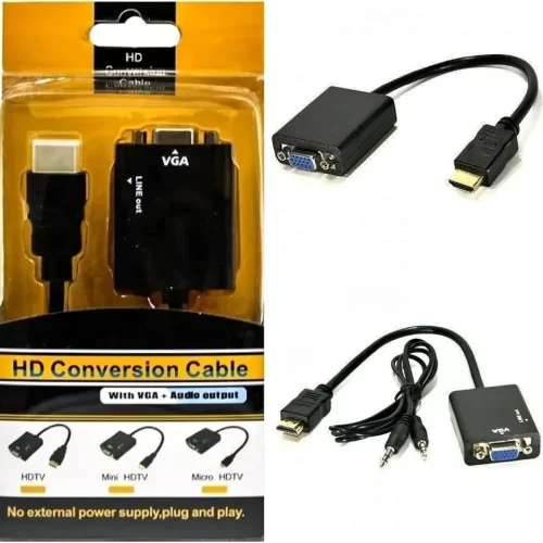 conversor hdmi x vga