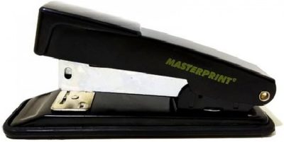Kit Grampeador Metal + 5.000 Grampos 26/6 Galvanizados Escolar Escritório MASTERPRINT - Imagem 3