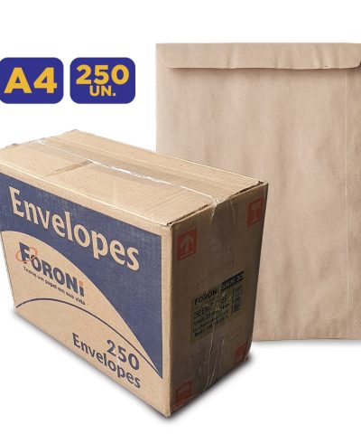 Caixa c/ 250 envelopes 22×32 Kraft 80g/m² Foroni (cópia)