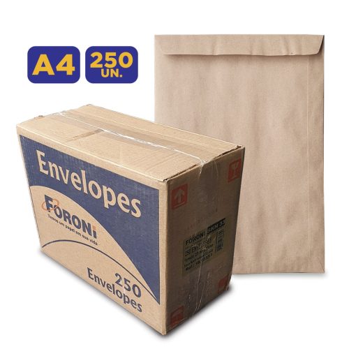 Caixa envelopes kraft