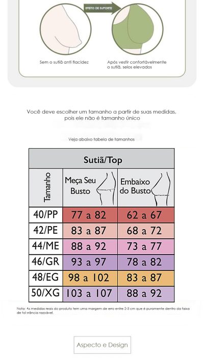 Sutiã Esportivo Anti-Flacidez s/ Costura Mega Confortável - Imagem 5