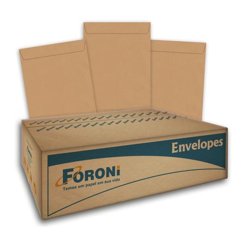 Caixa de Envelopes KRAFT Foroni